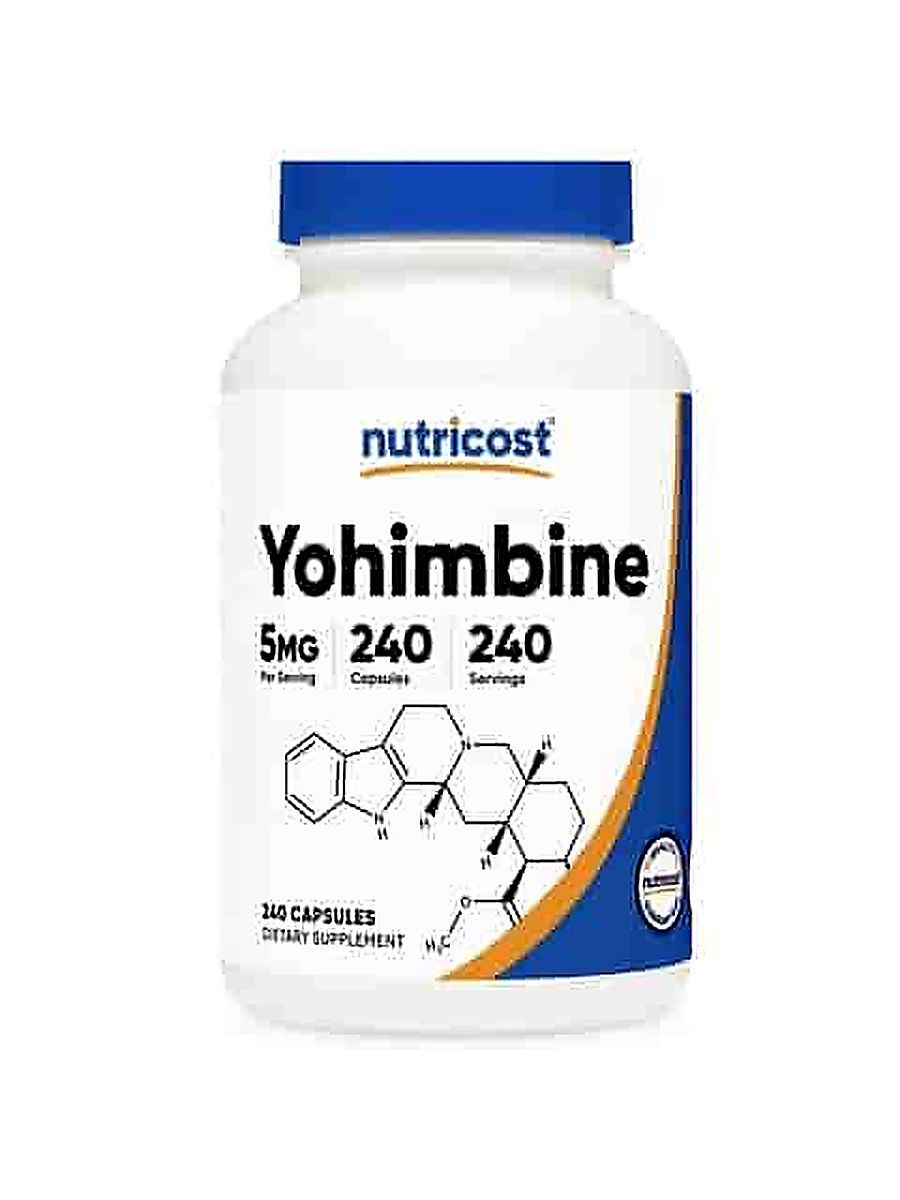 Nutricost Yohimbine 5 mg 240 Capsules