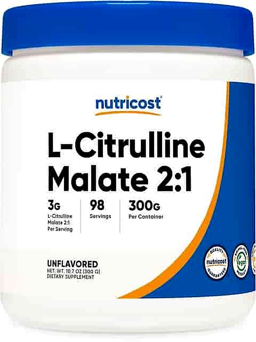 Nutricost L-Citrulline Malate 2:1 Powder 300 Grams 98 Servis