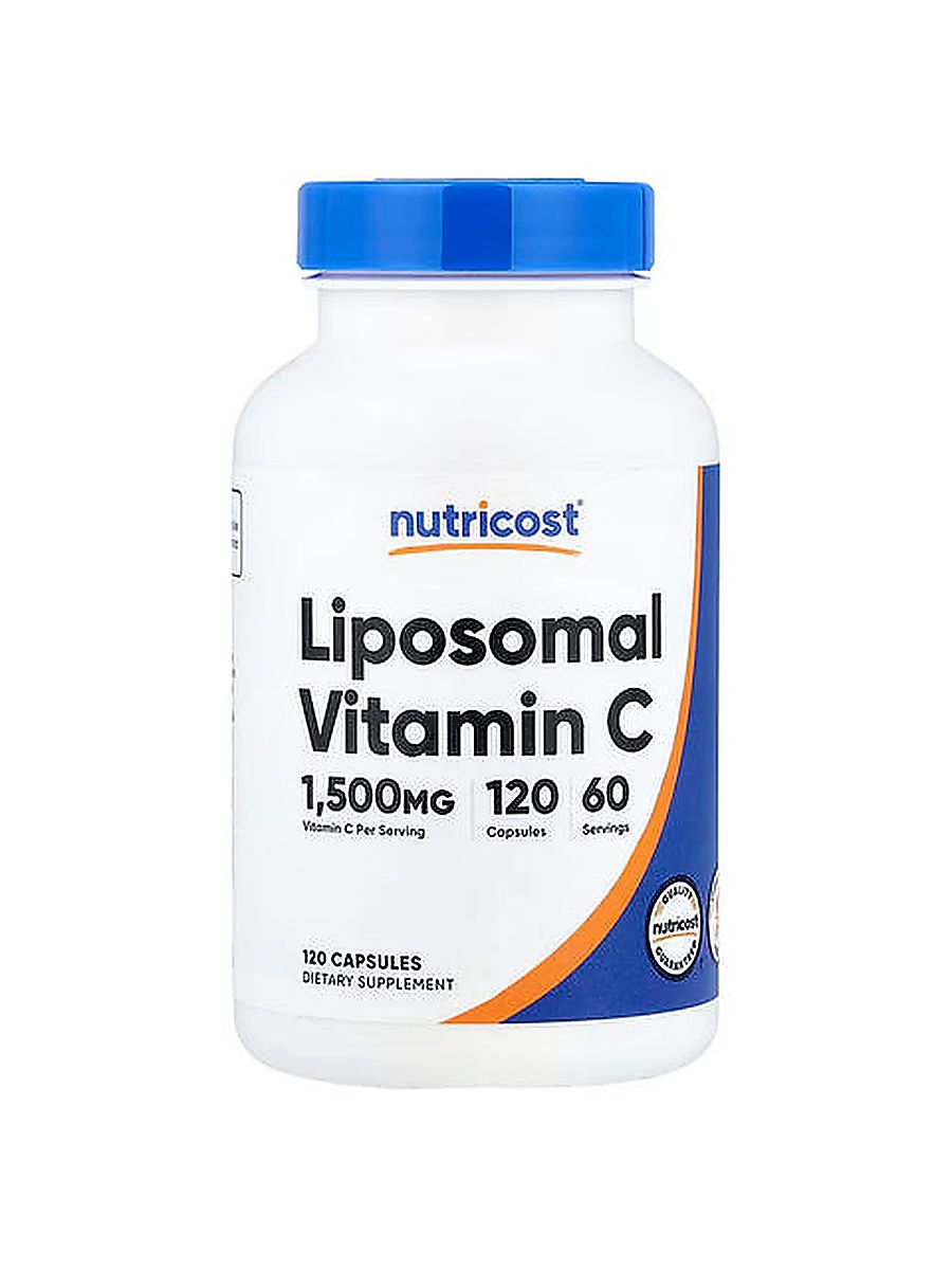 Nutricost Liposomal Vitamin C 120 Capsules ürün görseli - FC PROTEİN MARKET