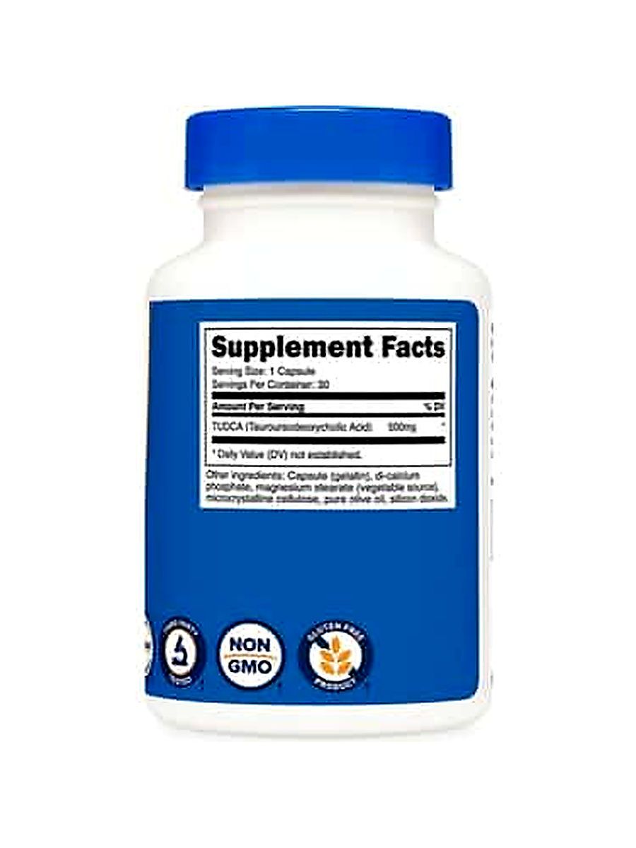 Nutricost Tudca 500mg 30 Kapsül alternatif görsel - FC PROTEİN MARKET