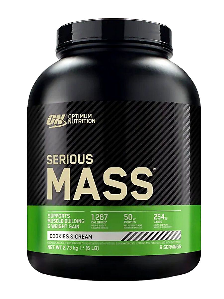 Optimum Serious Mass Gainer 2727 Gr (6 Lb) Cookies & Cream