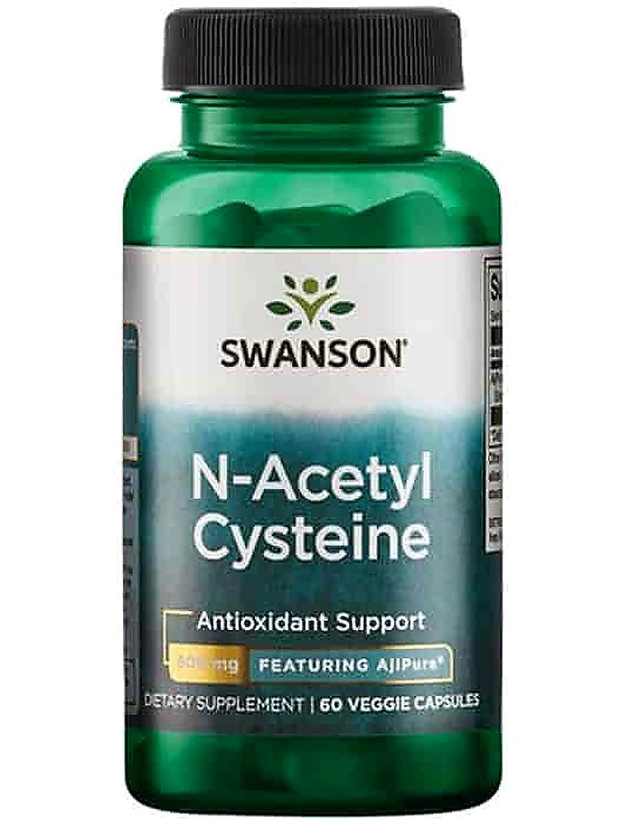 Swanson Nac N-Acetyl Cysteine NAC 600 mg 60 Kapsül