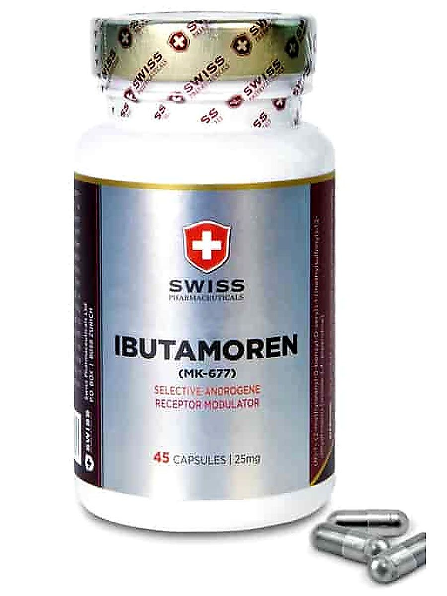 Swiss Pharma Ibutamoren MK-677 25 mg 45 Kapsül ürün görseli - FC PROTEİN MARKET