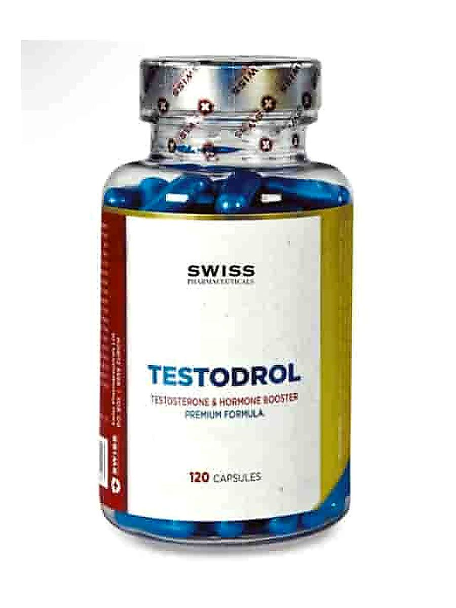 Swiss Pharma Testodrol Testo Booster PCT Tribulus 120 Kapsül ürün görseli - FC PROTEİN MARKET