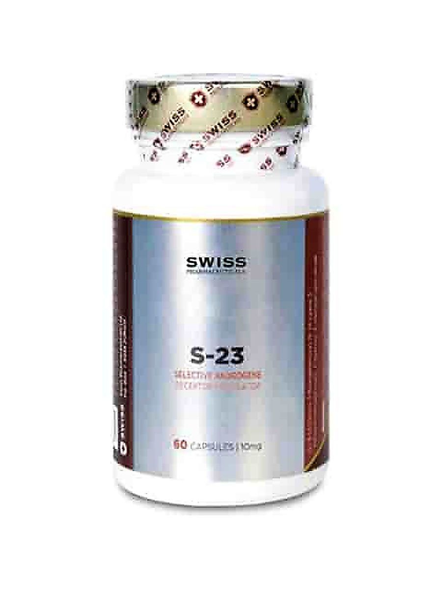 Swiss S-23 Andarine 10 mg 60 Caps ürün görseli - FC PROTEİN MARKET