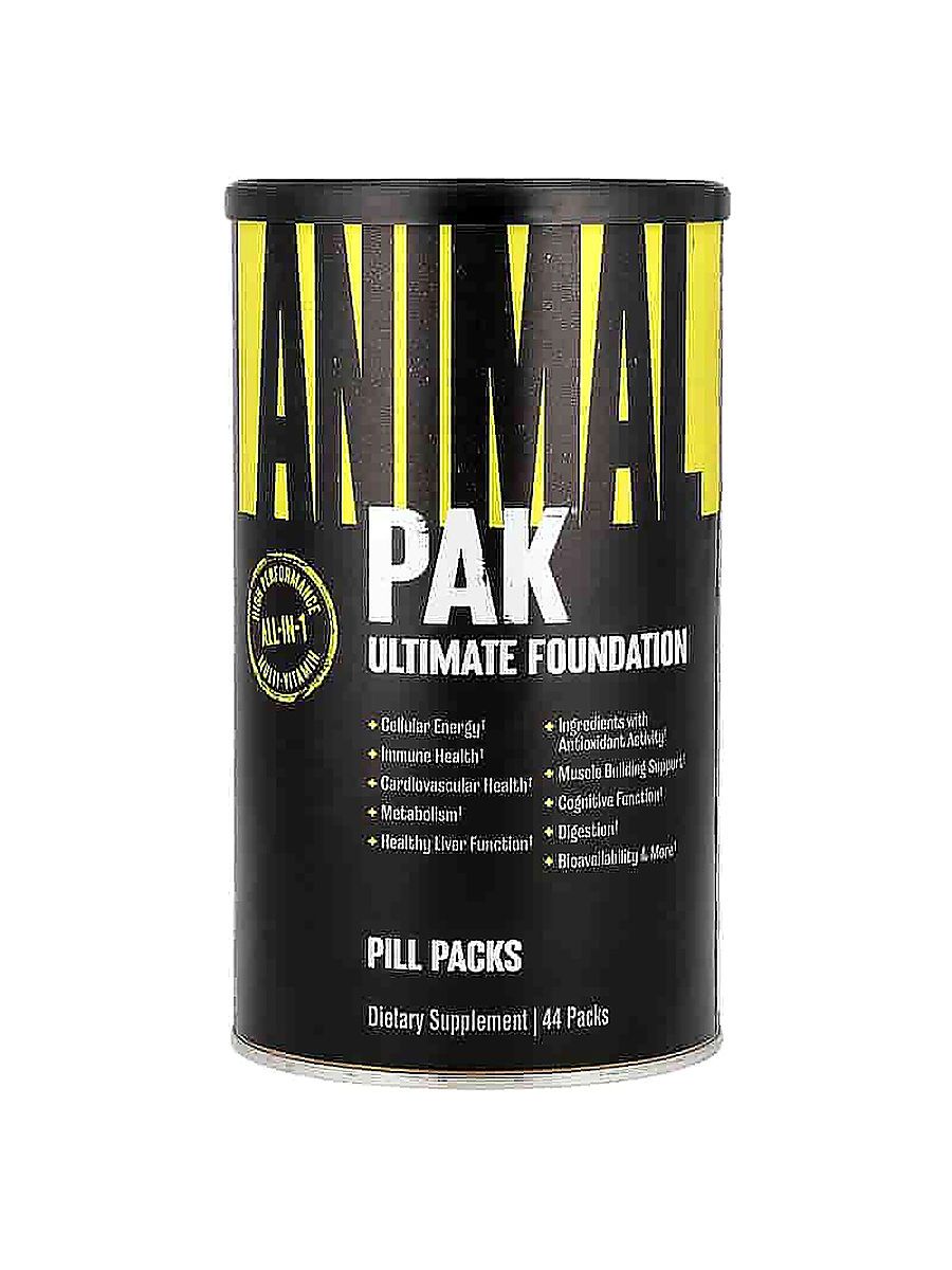 Universal Animal Pak 44 Pack