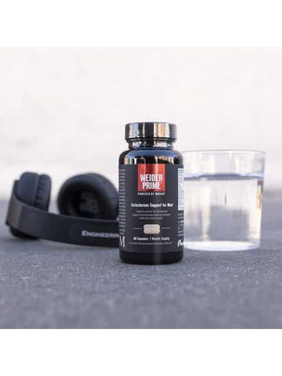 Weider Prime Testosterone Testo Booster For Men DIM KSM66 Ashwagandha 60 Caps