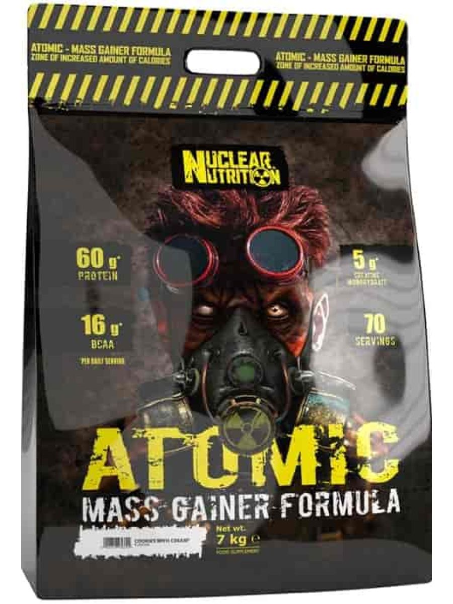 Nuclear Nutrition Atomic Mass Gainer Formula 7 KG - 70 Servis ürün görseli - FC PROTEİN MARKET