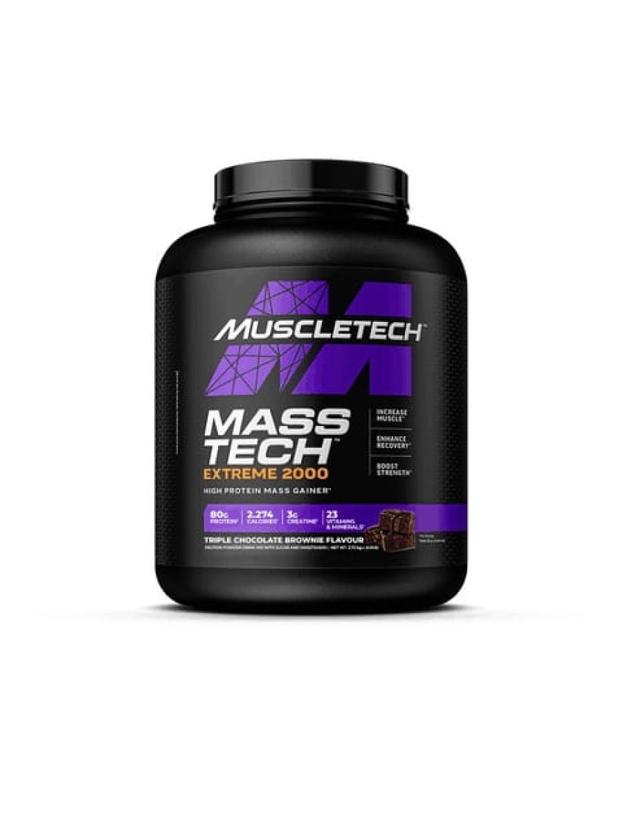 Muscletech Mass Tech Extreme Gainer 2000 2.72kg ürün görseli - FC PROTEİN MARKET