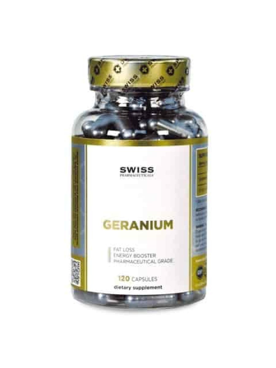 Swiss Pharma Geranium Fat Burner Thermo Pre Workout (Energy Booster) 120 CAPS ürün görseli - FC PROTEİN MARKET