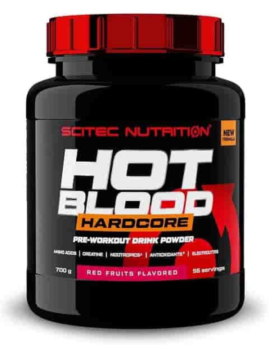 Scitec Nutrition Hot Blood Hardcore Pump Preworkout (700 gr.) - 56 servis