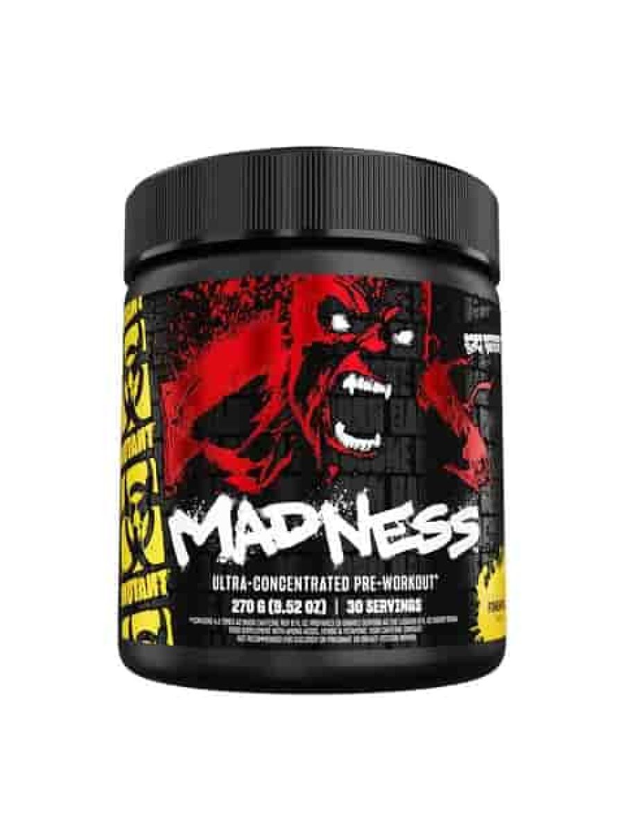 Mutant Madness PreWorkout Powder Supplement Performance Pump 30 ürün görseli - FC PROTEİN MARKET