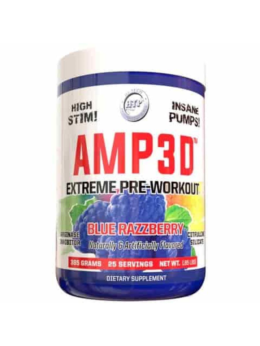 Hi Tech Pharmaceuticals AMP3D Nox Preworkout 390 grams ürün görseli - FC PROTEİN MARKET
