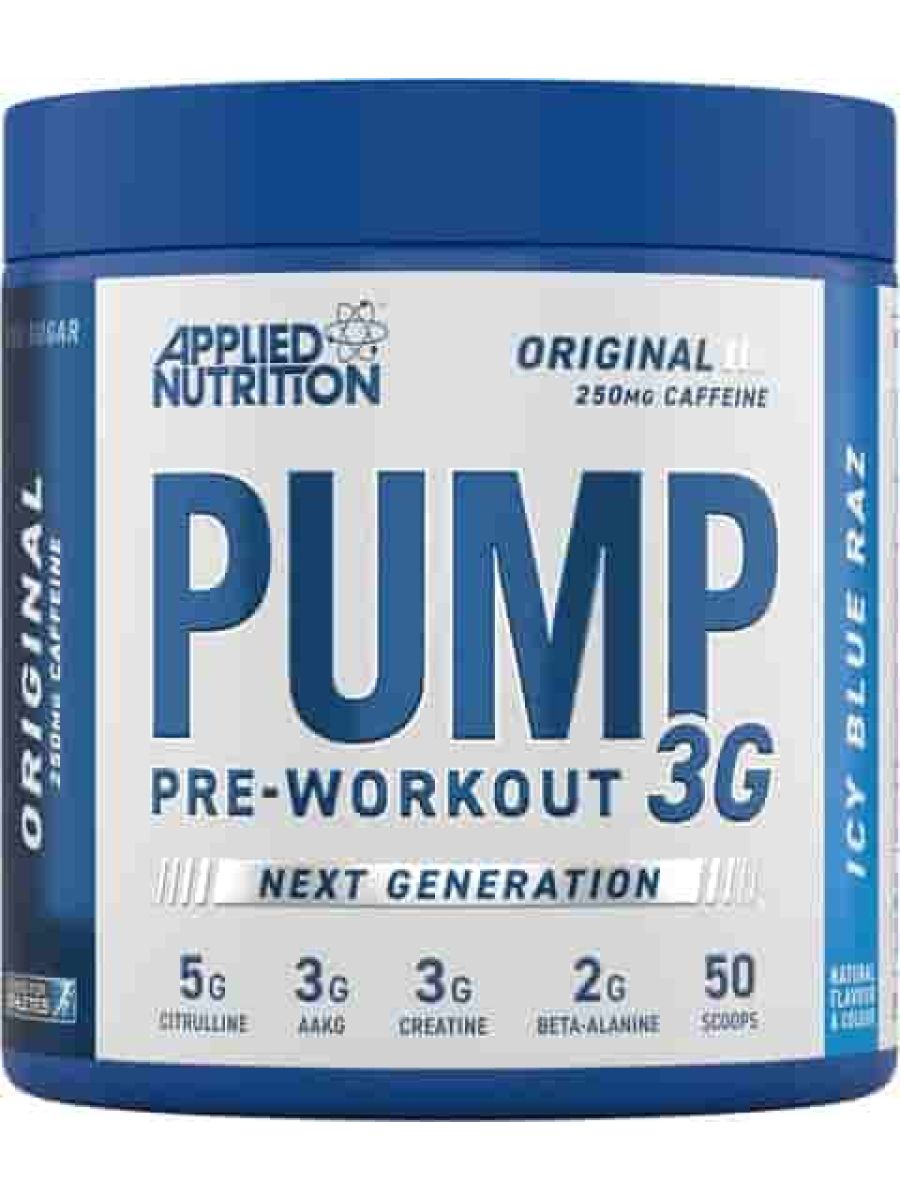 Applied Nutrition Pump 3G PreWorkout - Energy, Focus & Performance 50 Servis ürün görseli - FC PROTEİN MARKET