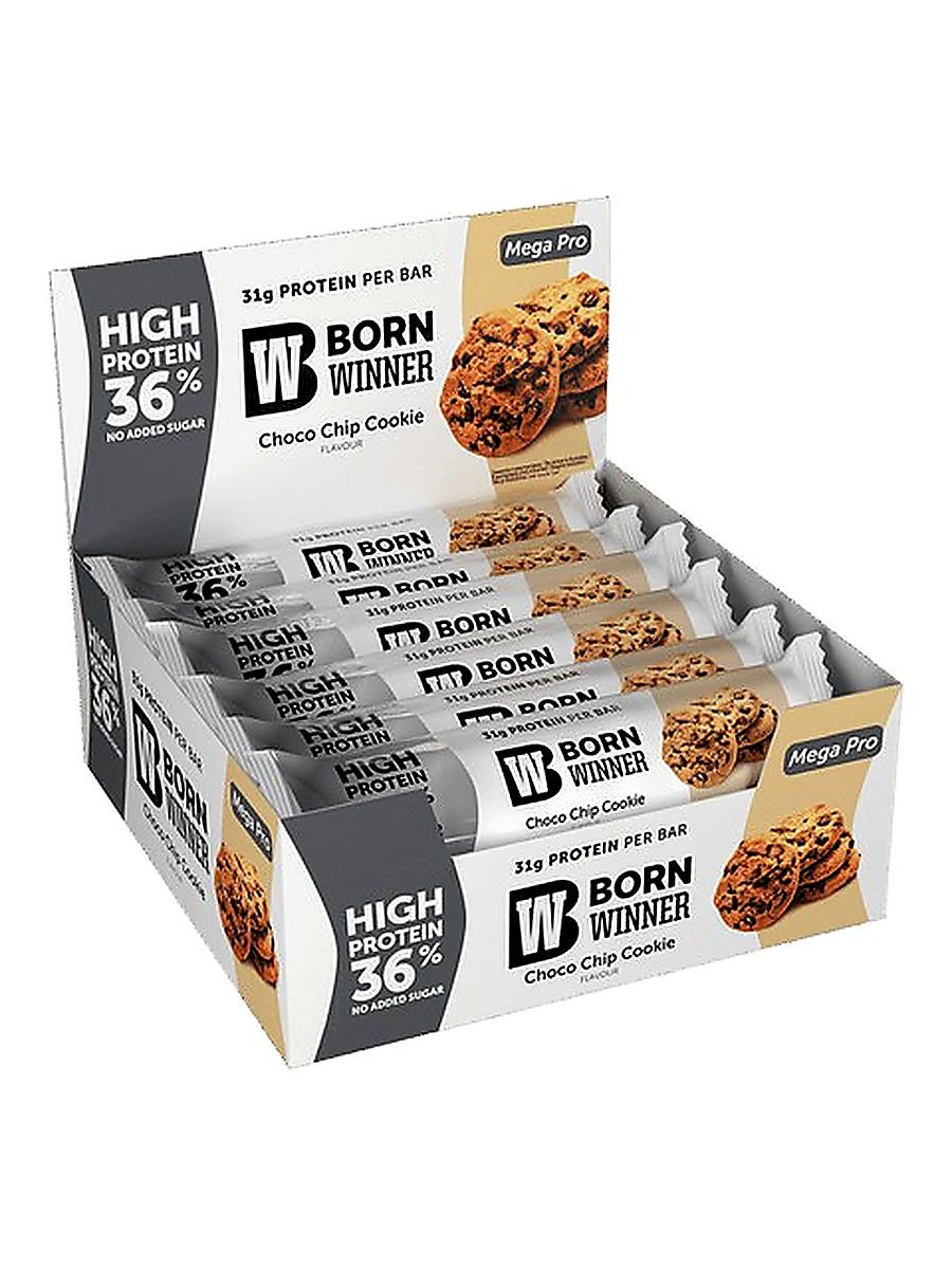 Born Winner Mega PRO Protein Bar – Choco Chip Cookie Yorum yok