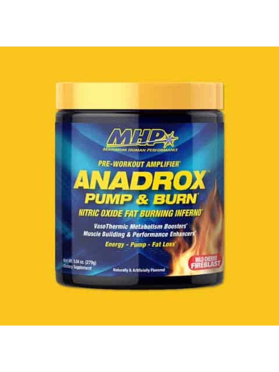 MHP Anadrox Pump Preworkout &Fat burner(Arginine+Nac+Nadh+Citrulline malate+Green Tea+Guarana+) ürün görseli - FC PROTEİN MARKET