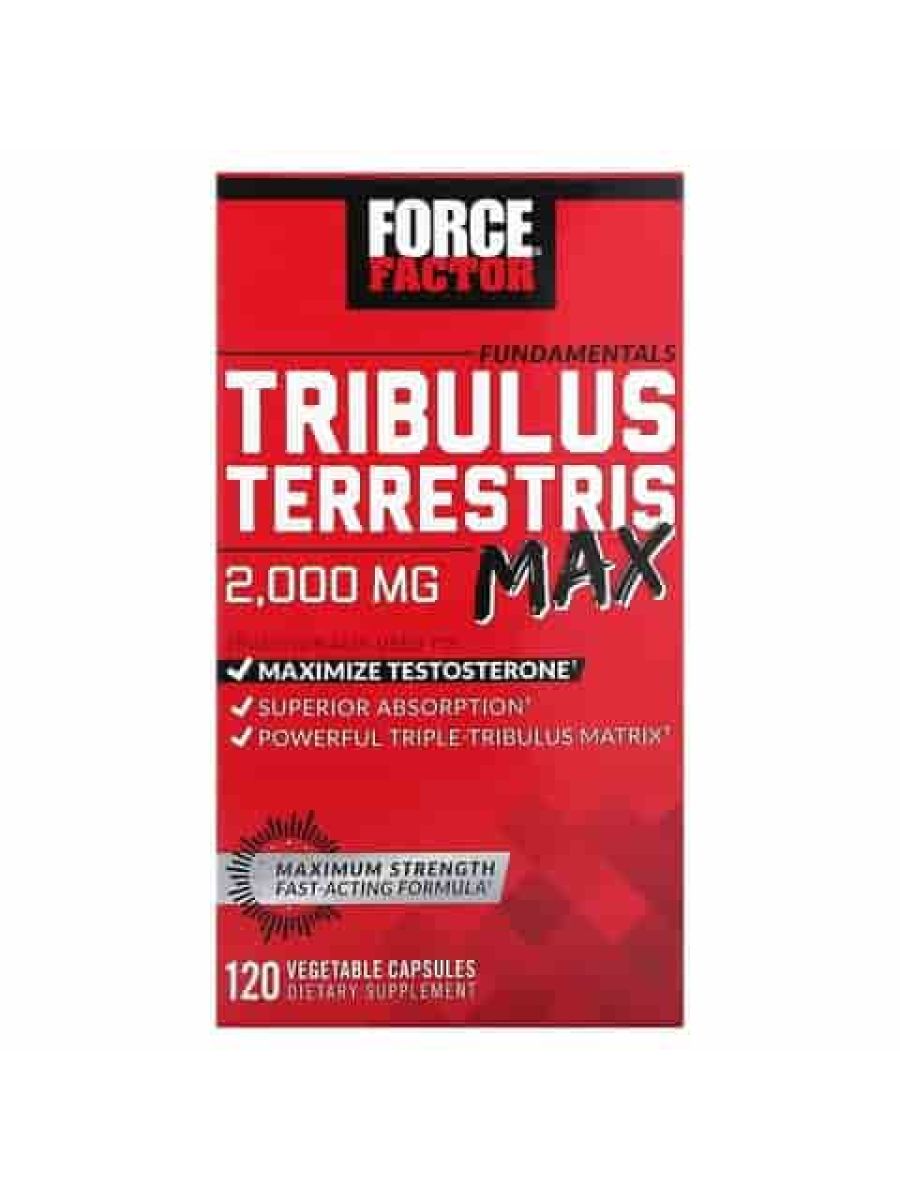 Force Factor Fundamentals Tribulus Terrestris + Selenium Max 2000 mg 120 Vegetable Capsules ürün görseli - FC PROTEİN MARKET