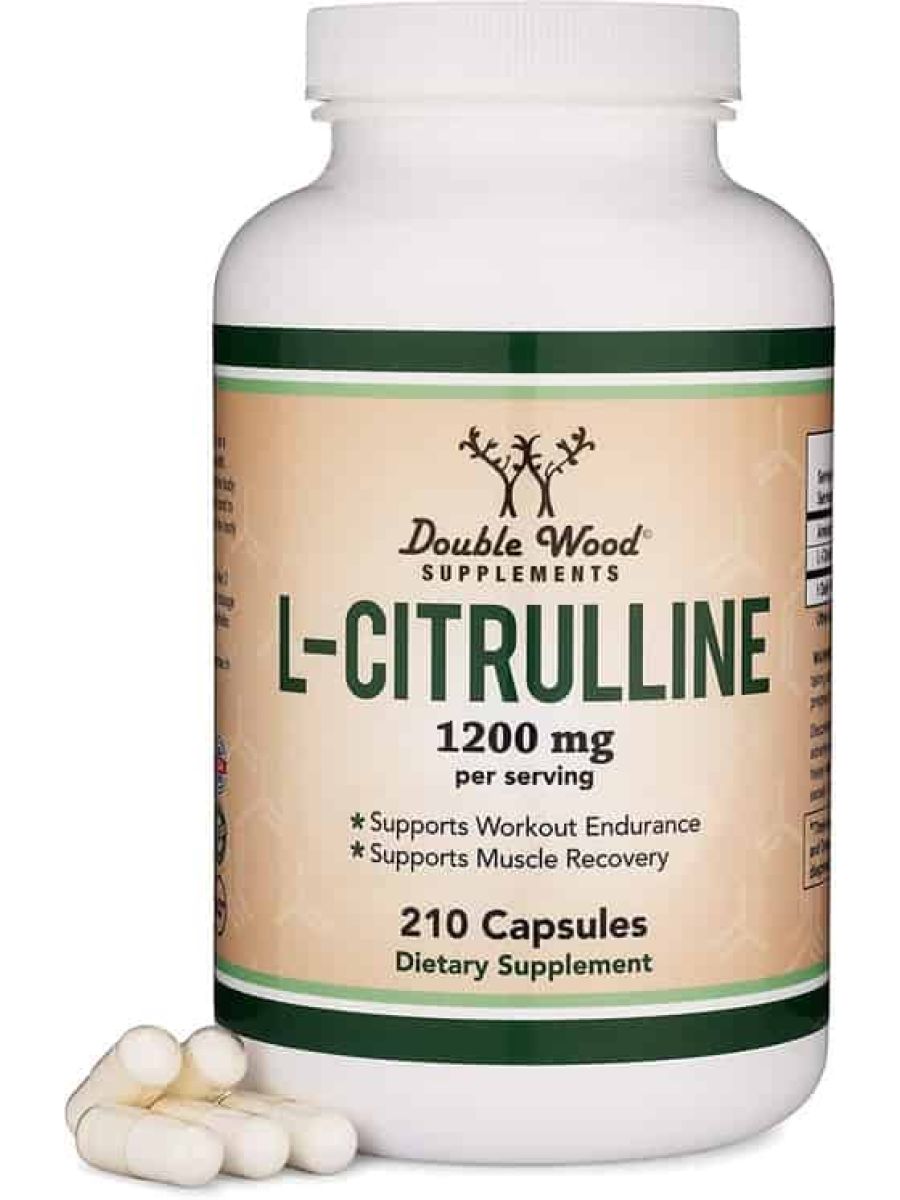 Double Wood L Citrulline 1200mg L-Arginine Nitric Oxide Booster Muscle Recovery to Improve Muscle ürün görseli - FC PROTEİN MARKET