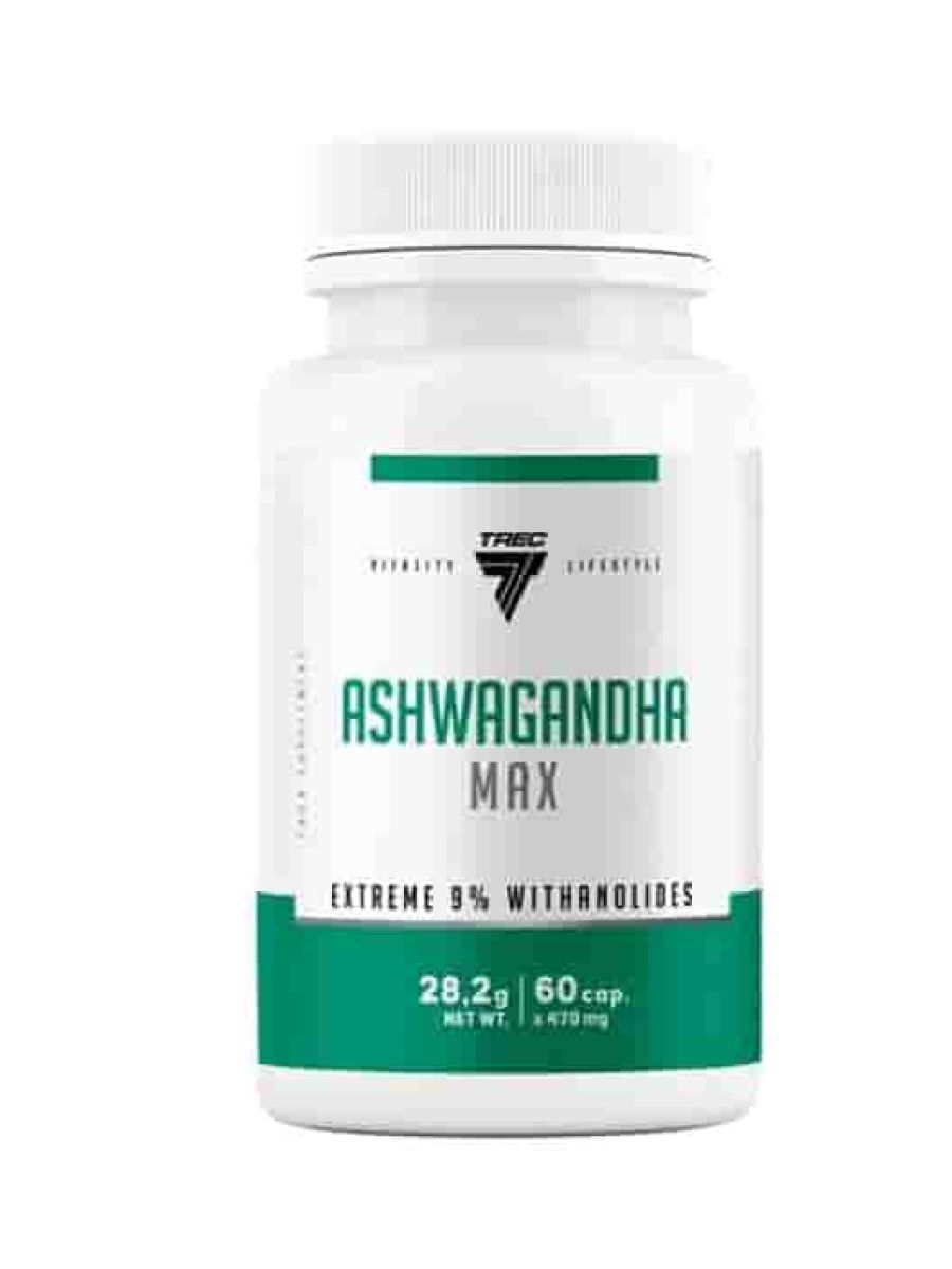 TREC NUTRITION Ashwagandha Max 335 mg / 60 Caps ürün görseli - FC PROTEİN MARKET