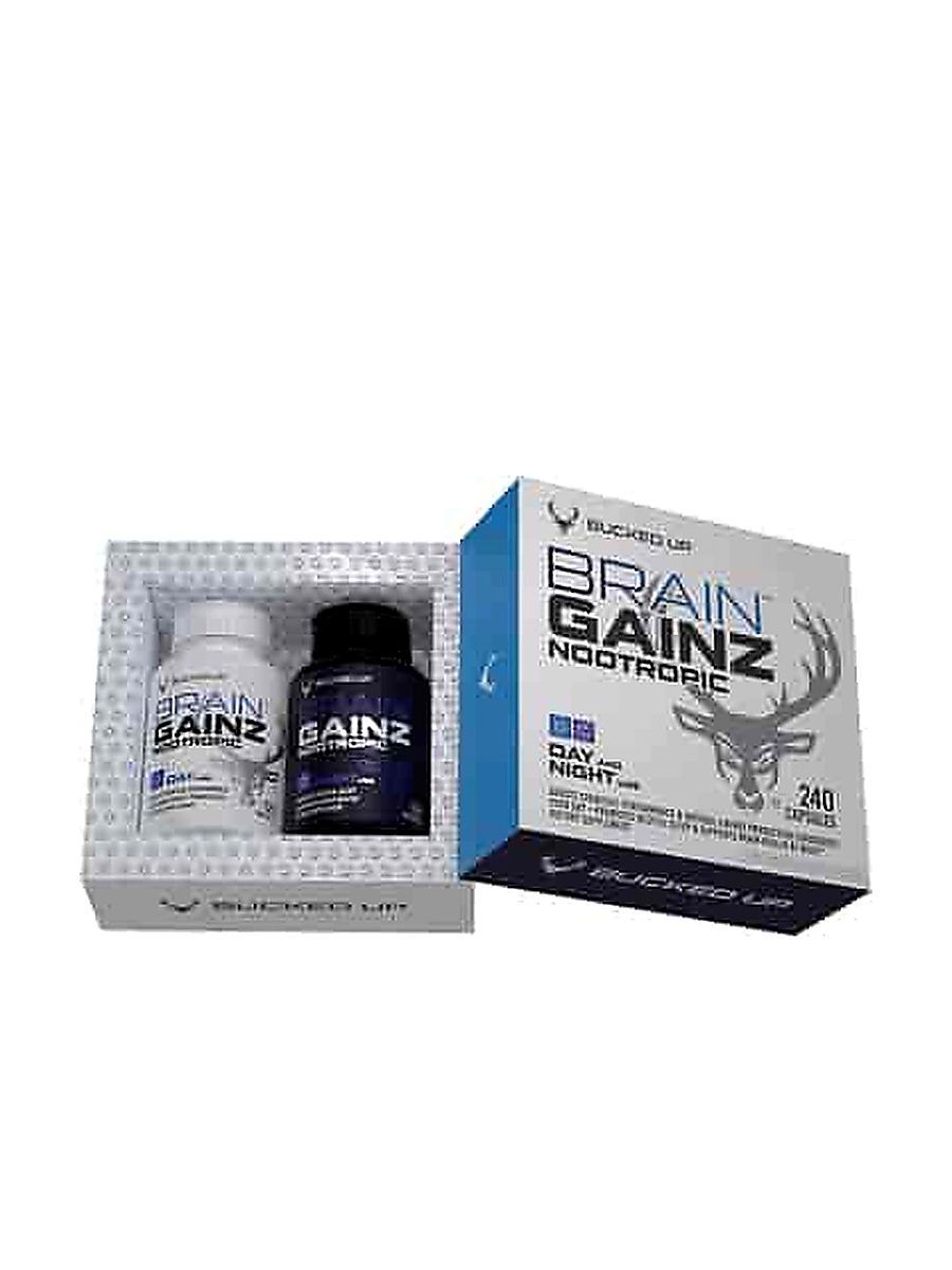Bucked Up Brain Gainz Nootropic Day and Night 240 Caps USA ürün görseli - FC PROTEİN MARKET