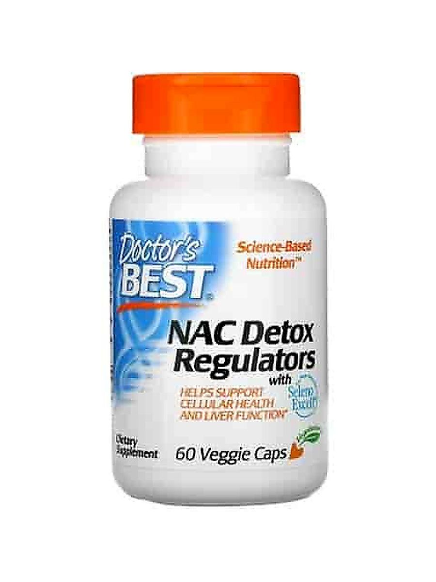 Doctors Best NAC Molybdenum Detox Regulators, Supports Cellular Health & Liver