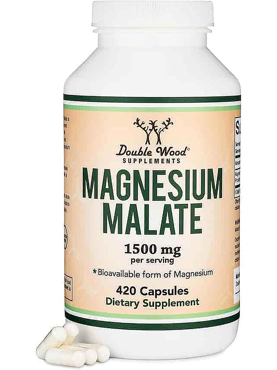 Double Wood Magnesium Malate 1,500mg 420 Caps