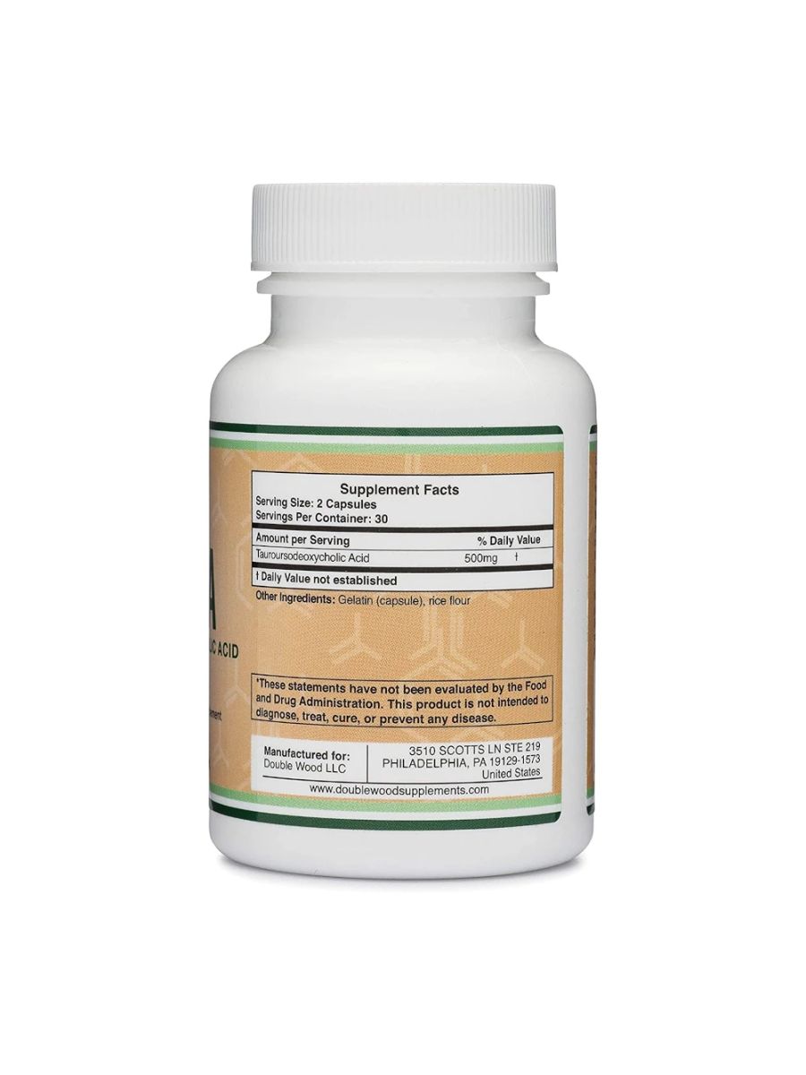 Double Wood Tudca 250 mg 60 caps ürün görseli - FC PROTEİN MARKET