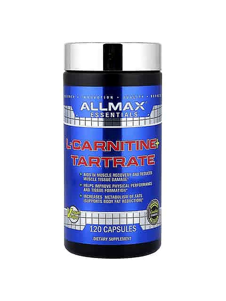 ALLMAX Essentials L-Carnitine + Tartrate 120 Caps