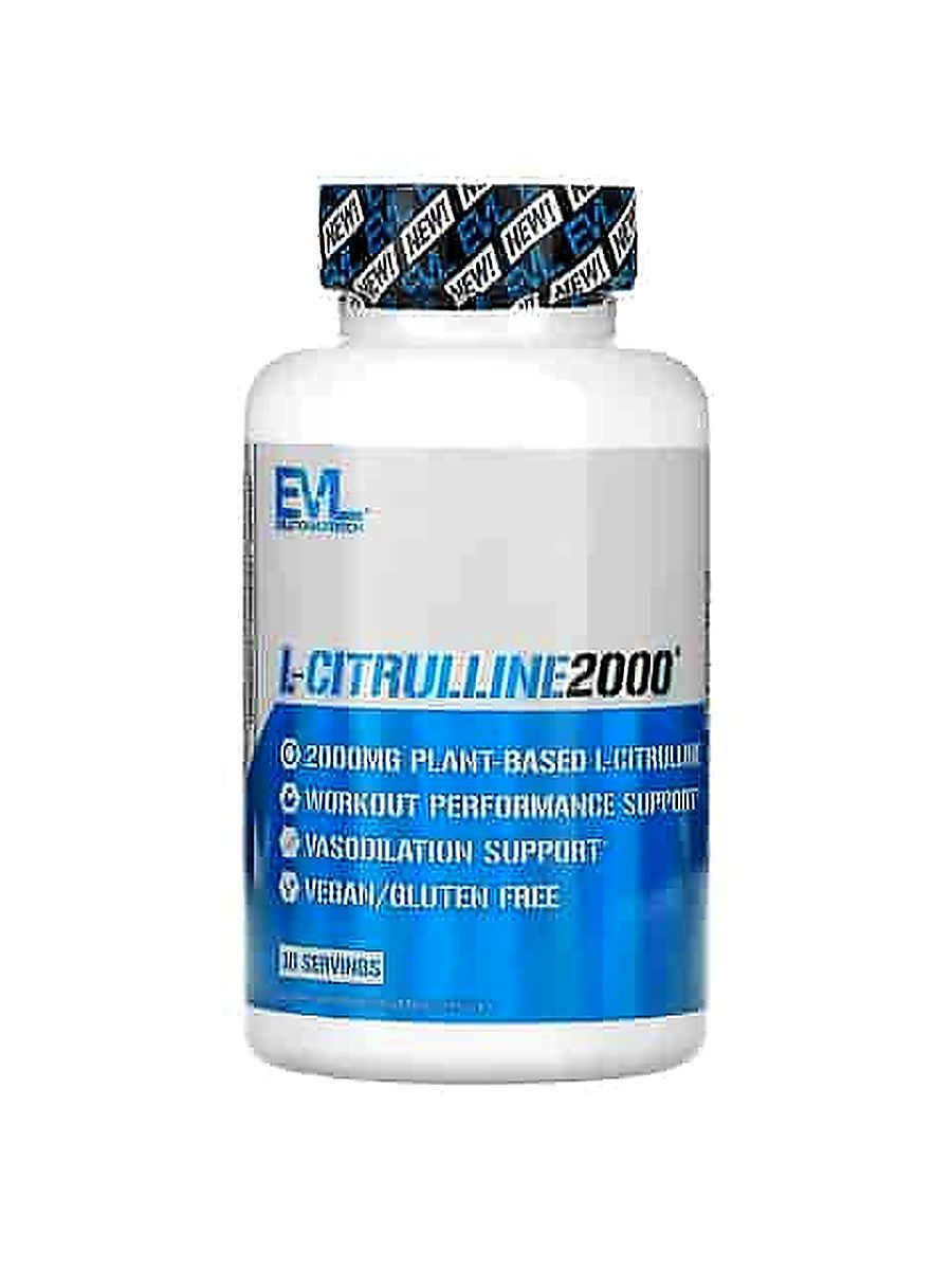 EVLution Nutrition L-Citrulline 2000 90 Veggie Caps
