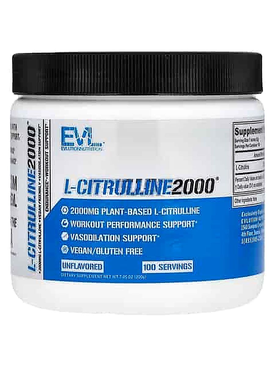 EVLution Nutrition L-Citrulline 2000 Mg 100 Servis